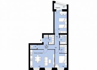 Продажа трехкомнатной квартиры, 86.5 м2, Сыктывкар, Октябрьский проспект, 137