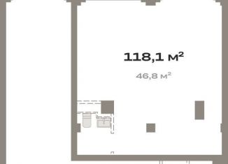 Продажа помещения свободного назначения, 117.74 м2, Новосибирск, улица Семьи Шамшиных, 91к1, Центральный район