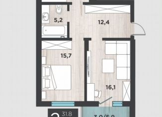 Продаю 2-комнатную квартиру, 64.5 м2, Калининград, 3-я Большая Окружная улица, 243