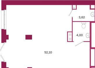 Продается помещение свободного назначения, 59.72 м2, Санкт-Петербург, Курская улица, 27, Фрунзенский район