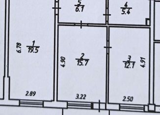 Продаю двухкомнатную квартиру, 58.8 м2, деревня Кабицыно, микрорайон Молодёжный, 11