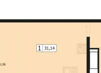 Продам 1-ком. квартиру, 29.8 м2, Краснодар, улица Автолюбителей, 1Длит4, ЖК Парусная Регата