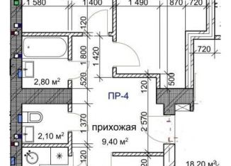Продажа 3-комнатной квартиры, 78.6 м2, Новосибирск, Советский район, Золотистый переулок, 2