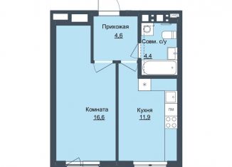 Продажа 1-комнатной квартиры, 37.5 м2, Ижевск, Северо-Западный жилой район