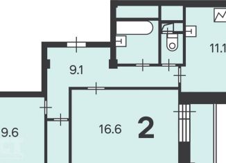 Продажа 2-ком. квартиры, 53.2 м2, Москва, Бескудниковский бульвар, 5, ЖК Мой адрес в Бескудниково-2