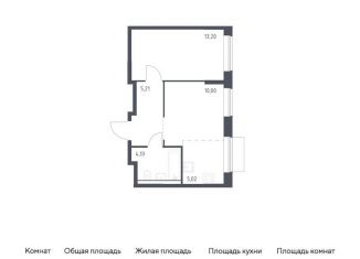 Продажа 2-ком. квартиры, 37.5 м2, Москва, жилой комплекс Квартал Домашний, 1, станция Курьяново