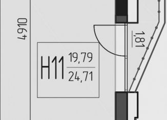 Продаю однокомнатную квартиру, 25 м2, Одинцово, улица Чистяковой, 8с2