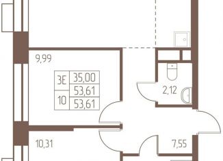 Продажа 3-ком. квартиры, 53.6 м2, Москва, район Измайлово, Первомайская улица, 1