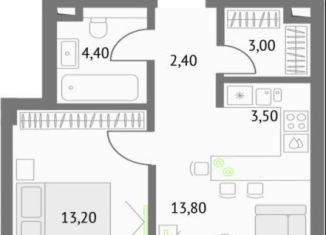 Продаю 1-комнатную квартиру, 40.3 м2, Москва, метро Бутырская, Огородный проезд, 4с1