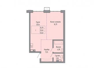 Продам 1-ком. квартиру, 53.6 м2, Хабаровский край, улица Шеронова, 20