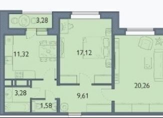 Продажа 2-ком. квартиры, 64.8 м2, Брянск, проспект Станке Димитрова, 67к7