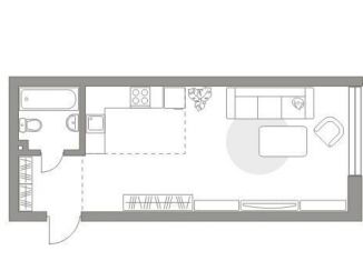 Квартира на продажу студия, 35.4 м2, Москва, метро Волгоградский проспект