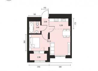 Продаю 1-ком. квартиру, 37.4 м2, Иркутск, Свердловский округ