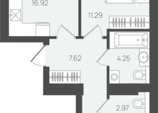 Продаю 2-комнатную квартиру, 58.3 м2, Калининградская область