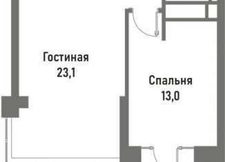 Продам 2-комнатную квартиру, 52.8 м2, Москва, улица Матросская Тишина, 12