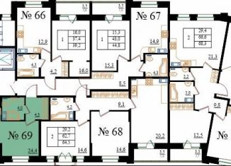 Продается квартира студия, 34.5 м2, Ленинградская область, Медицинский проезд