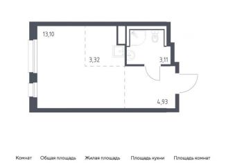 Квартира на продажу студия, 24.5 м2, Ленинградская область