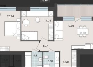 Продажа 2-ком. квартиры, 68.8 м2, Калининград, Ленинградский район, улица Александра Невского, 194А