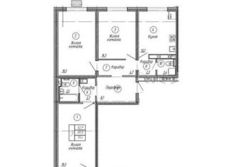 Продаю 3-комнатную квартиру, 91.6 м2, Воронеж, улица Загоровского, 5/1