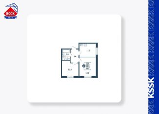 Продаю двухкомнатную квартиру, 48.1 м2, Киров, улица Анжелия Михеева, 5