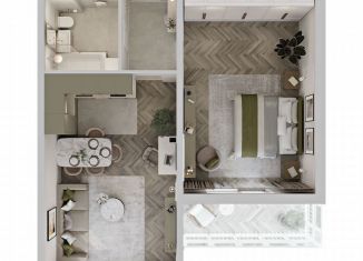 2-ком. квартира на продажу, 61.8 м2, Красноярский край