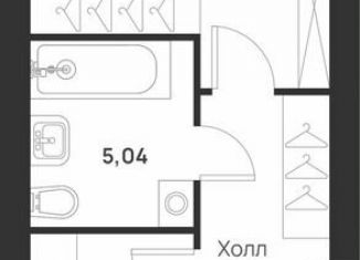 Продам однокомнатную квартиру, 52.3 м2, Тула, улица Героев России, 8