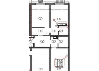 2-ком. квартира на продажу, 69.1 м2, Воронеж, улица Загоровского, 5/1
