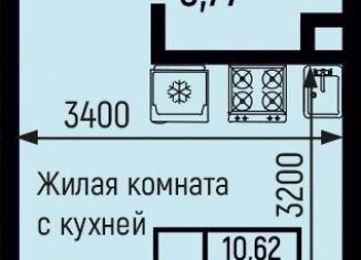 Продаю квартиру студию, 19.4 м2, село Небуг