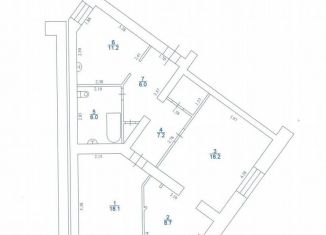 Продается трехкомнатная квартира, 78 м2, Магадан, Портовая улица, 9