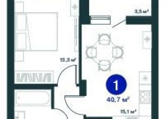 Продаю 2-ком. квартиру, 56.5 м2, Воронеж