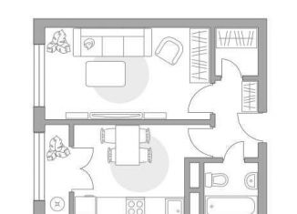 Продаю однокомнатную квартиру, 34.1 м2, деревня Глухово, Романовская улица, 19