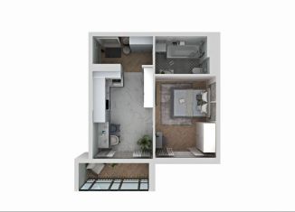 Продам 1-комнатную квартиру, 33.6 м2, Миасс