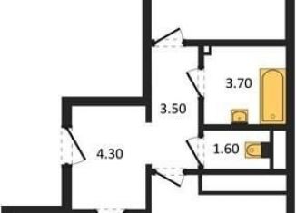 Продам двухкомнатную квартиру, 57.9 м2, Воронеж