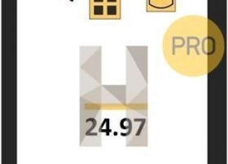 Продается квартира студия, 25 м2, село Новая Усмань, Полевая улица, 22А/4