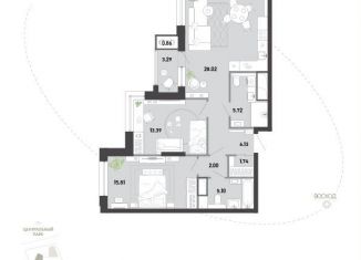 2-комнатная квартира на продажу, 82.1 м2, Тула