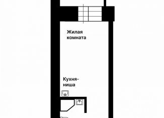 Продается квартира студия, 23.5 м2, Благовещенск, Артиллерийская улица, 93