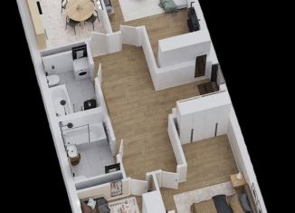 3-ком. квартира на продажу, 103.1 м2, Краснодар, Черниговская улица, 1, Школьный микрорайон