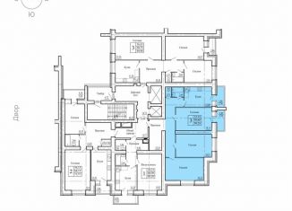 Трехкомнатная квартира на продажу, 98.3 м2, Воронеж, переулок Здоровья, 90Г/1к1