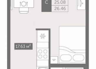 Продаю квартиру студию, 26.5 м2, деревня Новое Девяткино