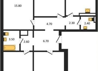 Четырехкомнатная квартира на продажу, 104.3 м2, Воронеж, улица Загоровского, 5/2
