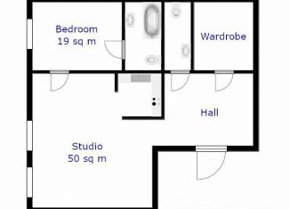 Сдам 2-комнатную квартиру, 113 м2, Москва, Большой Харитоньевский переулок, 16-18, Большой Харитоньевский переулок