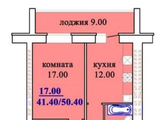 Продается 1-комнатная квартира, 50.4 м2, Александров, улица Жулёва, 13