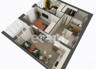 Продажа двухкомнатной квартиры, 60.3 м2, Тюмень, ЖК ДОК