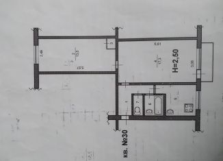 Продам 2-ком. квартиру, 44 м2, Фролово, микрорайон Заречный, 22