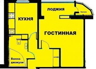 Продаю 1-комнатную квартиру, 35 м2, поселение Воскресенское, Чечёрский проезд, 126к2