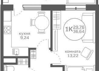 Продается 1-ком. квартира, 30 м2, деревня Патрушева, улица Александра Пушкина, 14