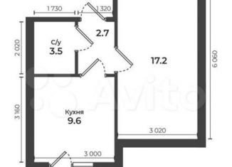 Продажа 1-комнатной квартиры, 37 м2, Невинномысск, улица Калинина, 192