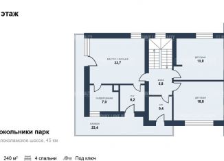 Продаю коттедж, 240 м2, деревня Сокольники