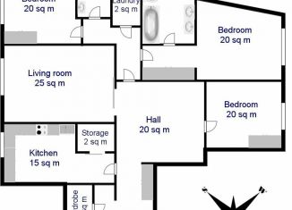 Сдача в аренду 4-комнатной квартиры, 145 м2, Москва, улица Спиридоновка, 21, улица Спиридоновка