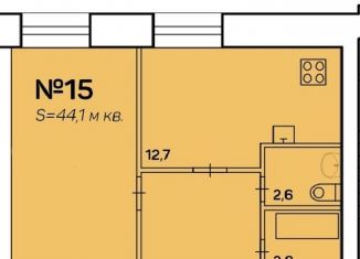 Продам однокомнатную квартиру, 44.1 м2, Архангельск, улица Силикатчиков, 8, округ Варавино-Фактория